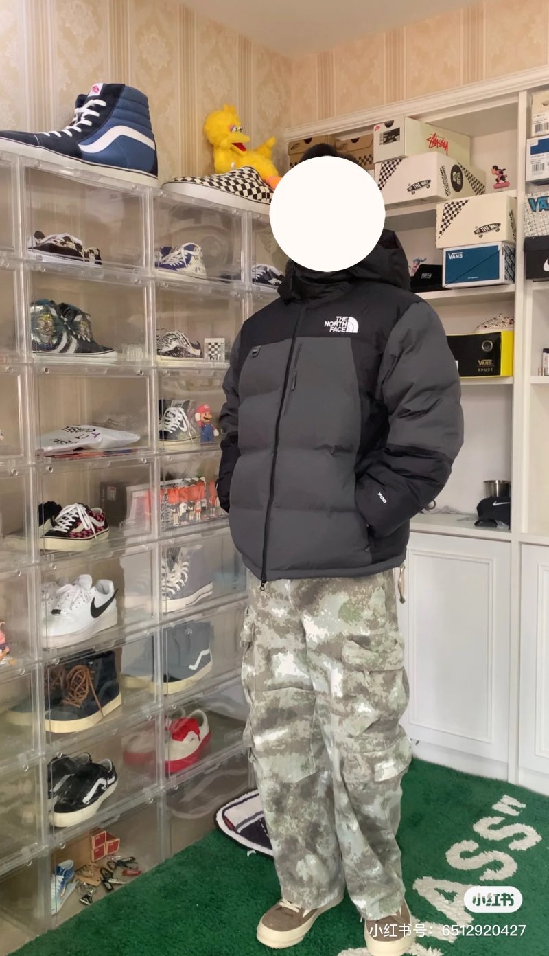 The North Face Black Puffer Down Jacket