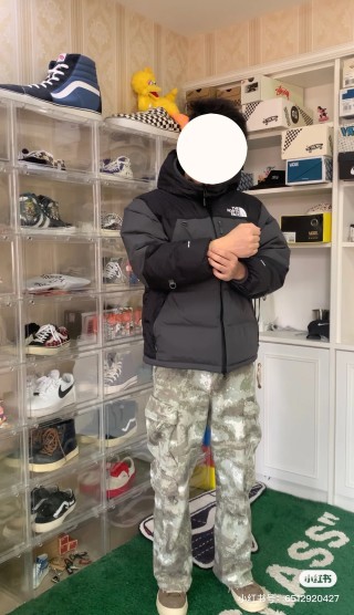 The North Face Black Puffer Down Jacket view 6