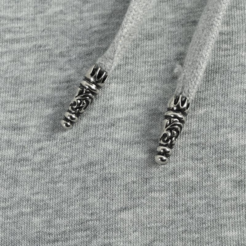 Chrome Hearts 25FW Air Layer Waffle Zip Hoodie Grey view