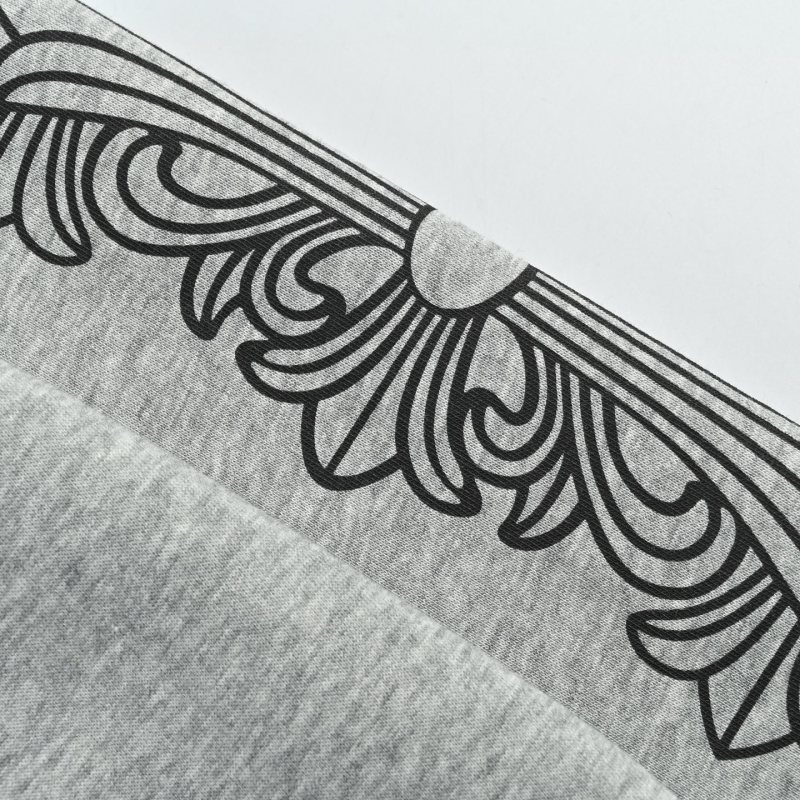 Chrome Hearts 25FW Air Layer Waffle Zip Hoodie Grey view