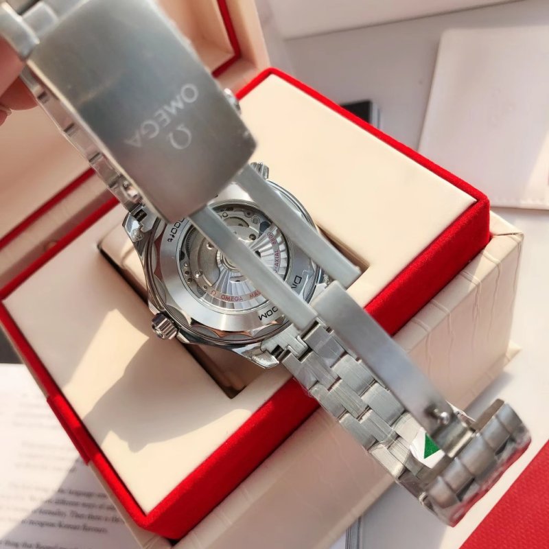 Omega Seamaster 300M Blue Dial Steel Watch view