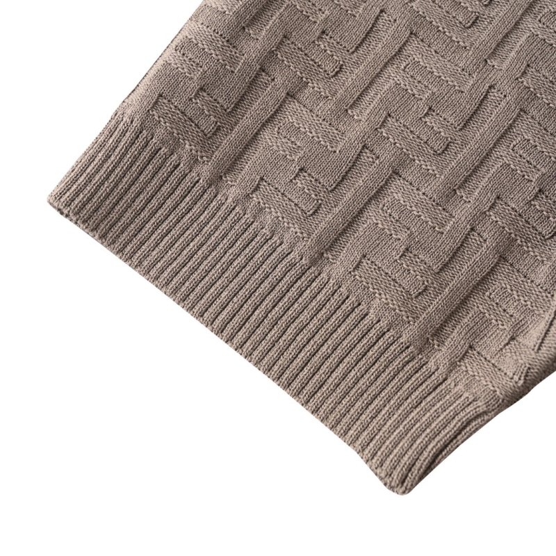 Fendi Monogram Polo Shirt Beige view