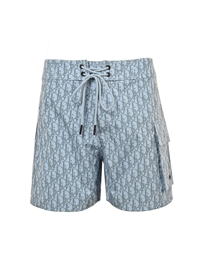 Dior Monogram Board Shorts Grey view
