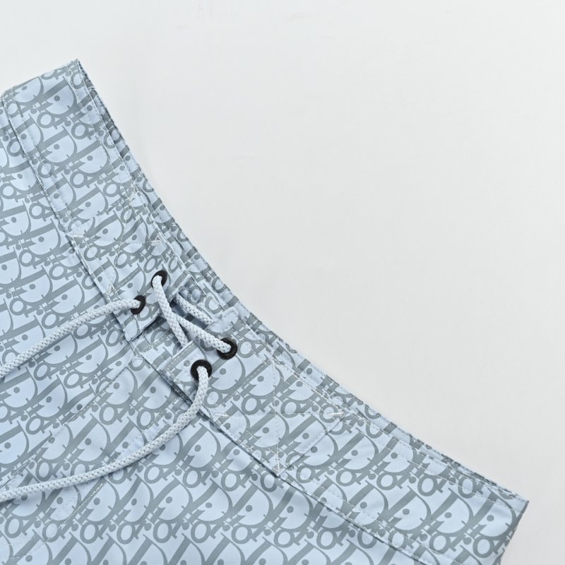 Dior Monogram Board Shorts Grey view