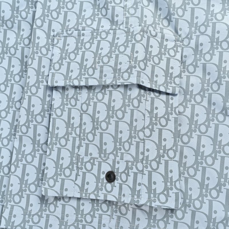 Dior Monogram Board Shorts Grey view