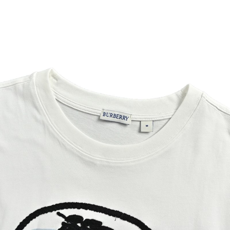 Burberry Pegasus Oval Cream Short Sleeve T-Shirt view