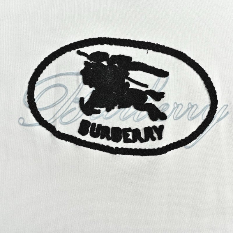 Burberry Pegasus Oval Cream Short Sleeve T-Shirt view