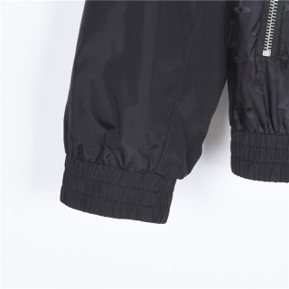 Louis Vuitton Monogram Hooded Windbreaker Jacket Black view 6