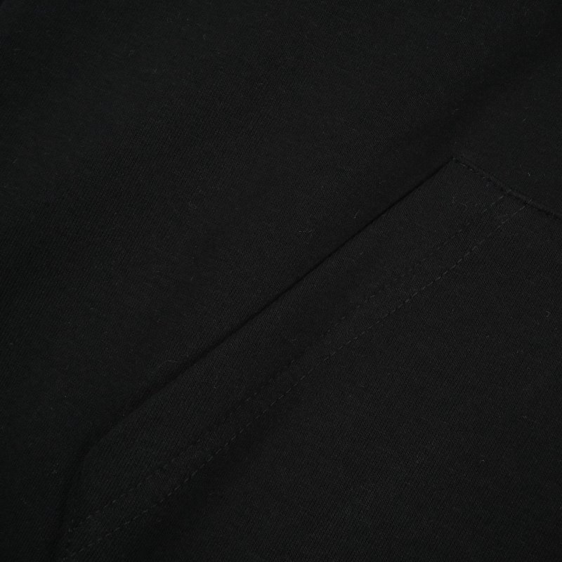 Loewe Black Embroidered Logo Hoodie view