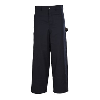 Essentials Charcoal Relaxed Fit Cargo Jeans view 3