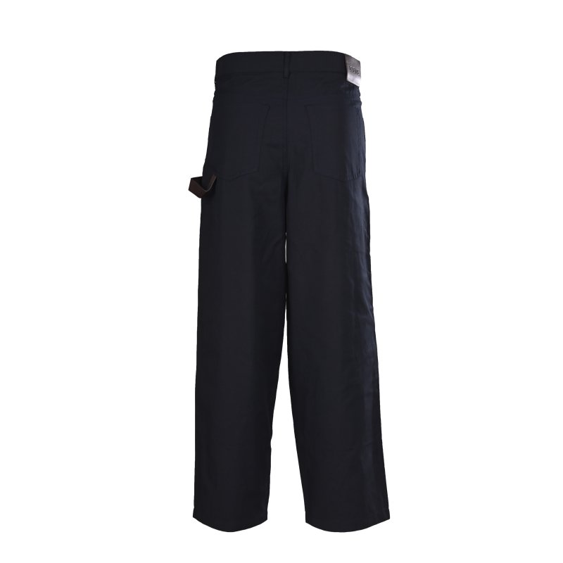 Essentials Charcoal Relaxed Fit Cargo Jeans view