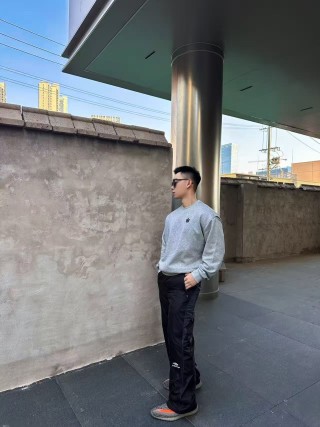 Balenciaga Black Nylon Cargo Pants view 5