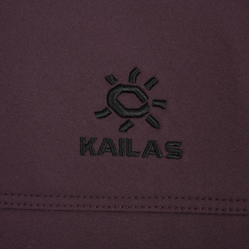 Purple Hooded Windbreaker Jacket with Mesh Lining view