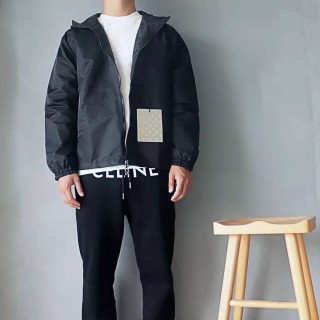Louis Vuitton Monogram Puffer Jacket Black view 2