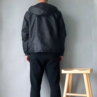 Louis Vuitton Monogram Puffer Jacket Black view 6