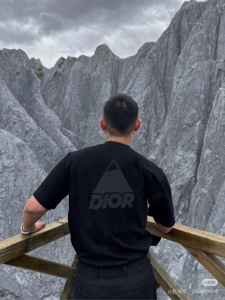 Dior Black Logo T-Shirt view 2