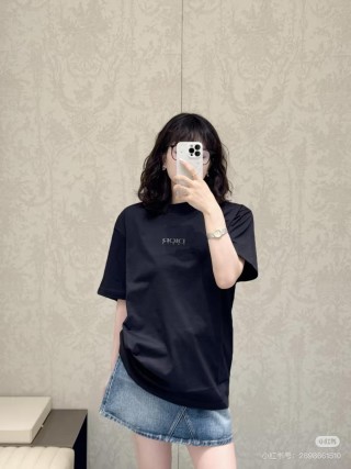 Dior Black Logo T-Shirt view 3