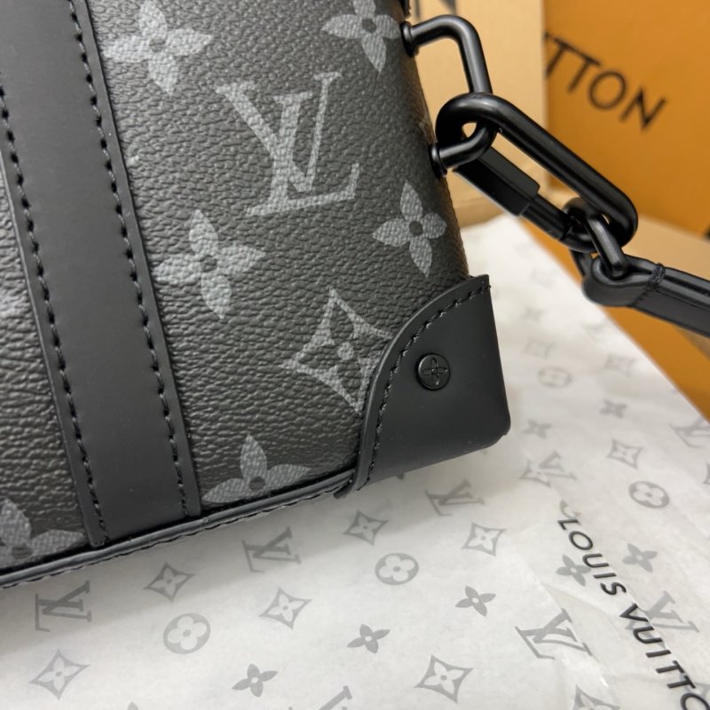 Louis Vuitton Soft Trunk Wallet Crossbody Bag Black view