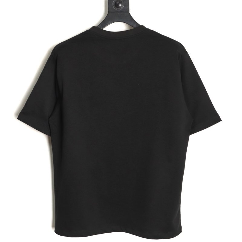 Loewe Black Logo Embroidered Short Sleeve T-Shirt view