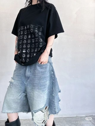 Black Graphic Print Oversized T-Shirt - Zodiac Design view 2