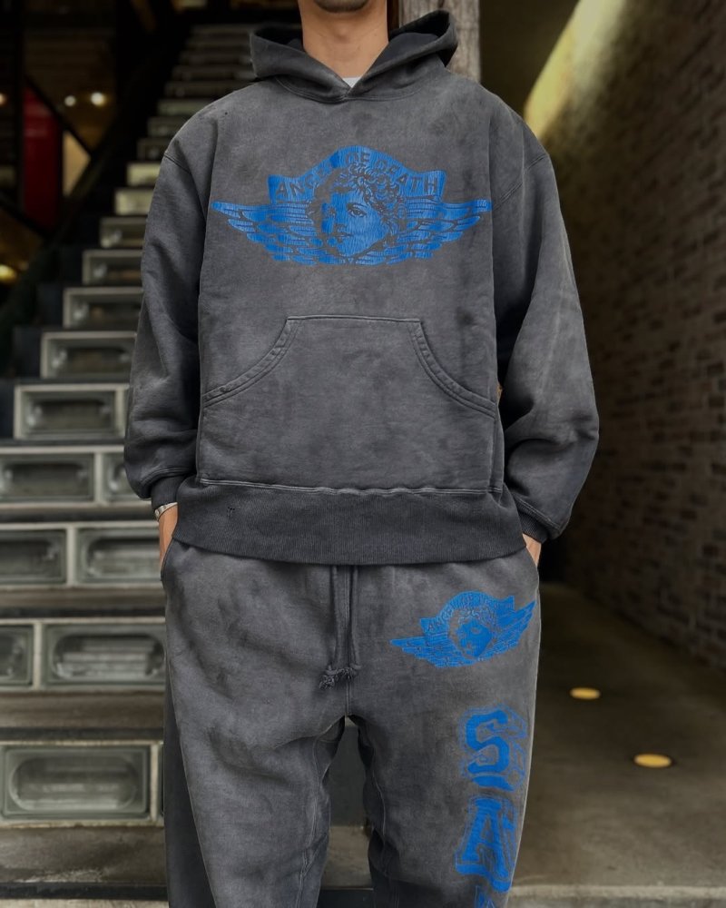 Jordan Winged Logo Vintage Charcoal Hoodie & Jogger Set