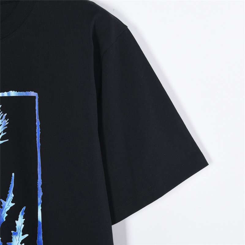 Burberry Thistle Print Black T-Shirt view