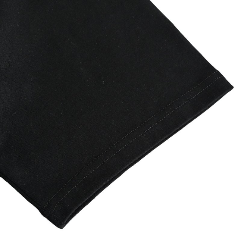 Black Monogram Logo Crop T-Shirt view