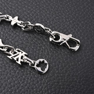 Louis Vuitton Monogram Craggy Daisy Chain Bracelet Silver view 6