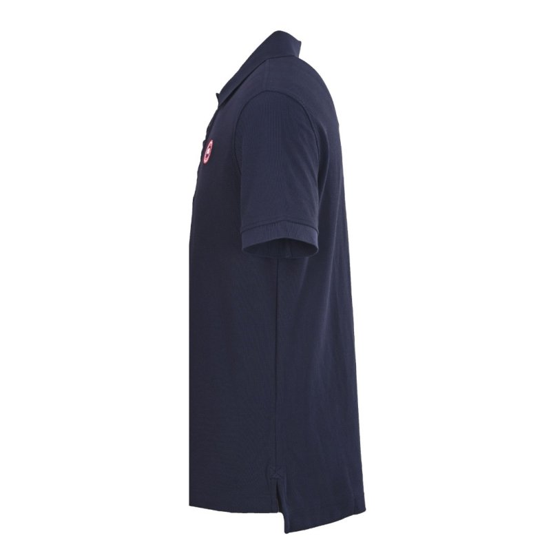 Canada Goose Navy Polo Shirt with Embroidered Badge view