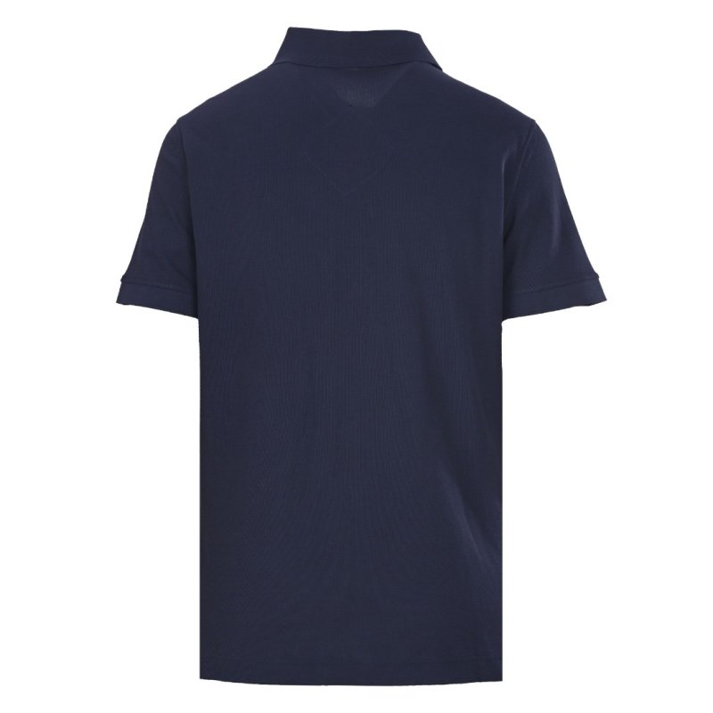 Canada Goose Navy Polo Shirt with Embroidered Badge view
