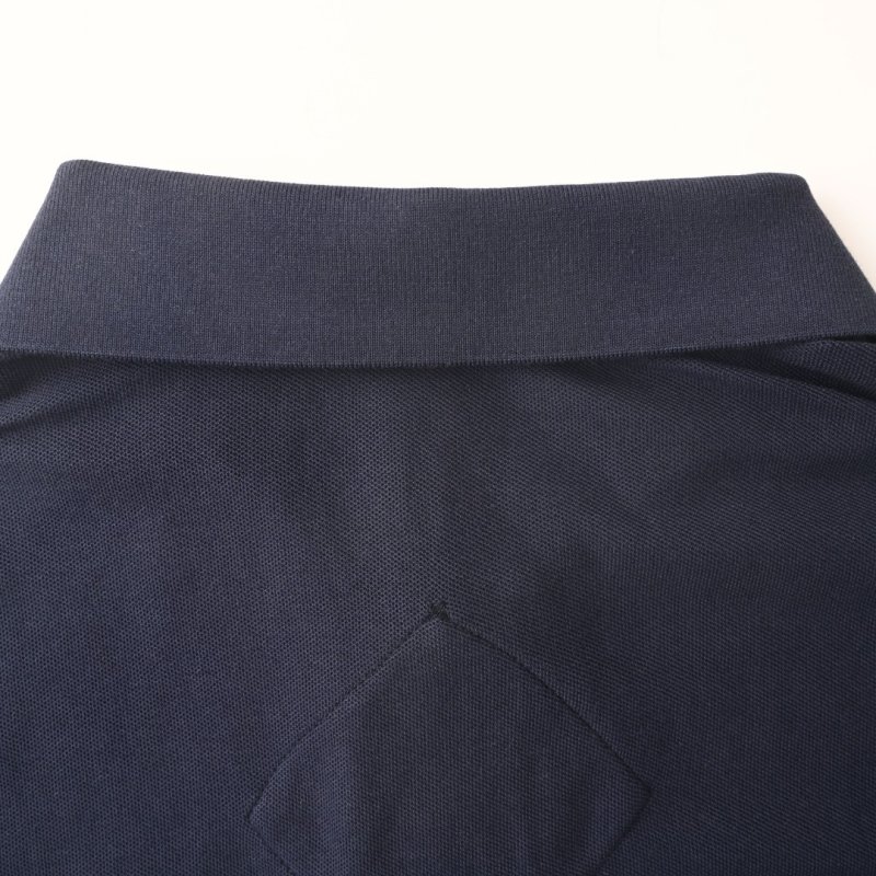 Canada Goose Navy Polo Shirt with Embroidered Badge view