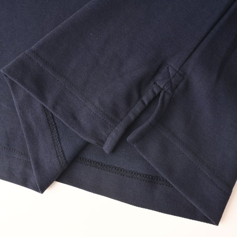 Canada Goose Navy Polo Shirt with Embroidered Badge view