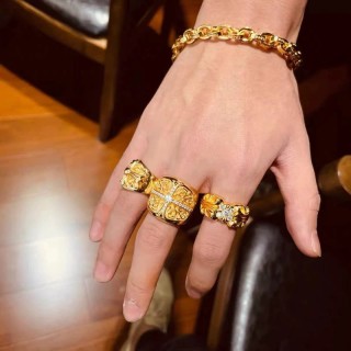 Chrome Hearts Gold Chain Letter Bracelet view 7