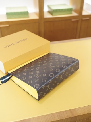 Louis Vuitton Monogram Clutch Bag Navy Blue view 8