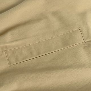 Miu Miu MM Embroidered Overshirt Jacket – Beige view 11