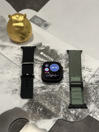 Apple Watch Ultra 2 Black Replica with Interchangeable Bands