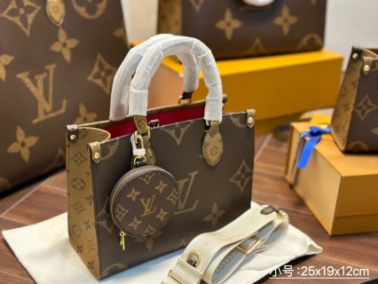Louis Vuitton OnTheGo Monogram Canvas Tote Bag Small view 5
