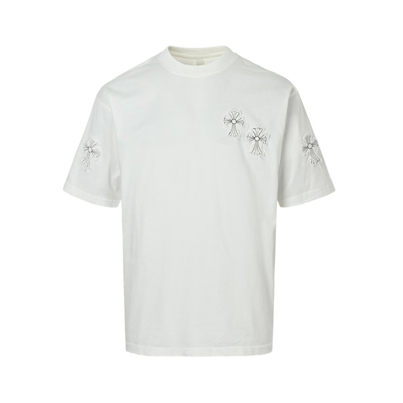 Chrome Hearts White Cross Graphic T-Shirt view