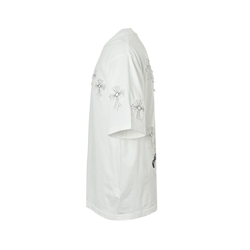 Chrome Hearts White Cross Graphic T-Shirt view