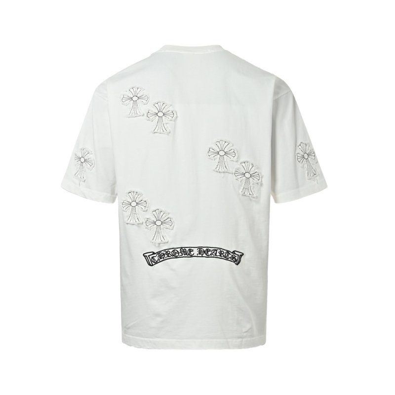 Chrome Hearts White Cross Graphic T-Shirt view