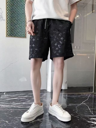 Louis Vuitton Monogram Black Shorts view 2