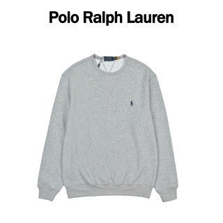 Polo Ralph Lauren Pony Embroidered Crew Neck Sweatshirt Grey