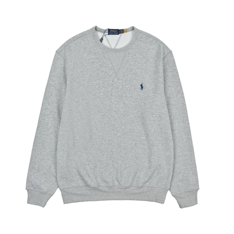 Polo Ralph Lauren Pony Embroidered Crew Neck Sweatshirt Grey view