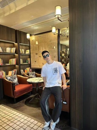Fendi White Monogram Pocket T-Shirt view 2