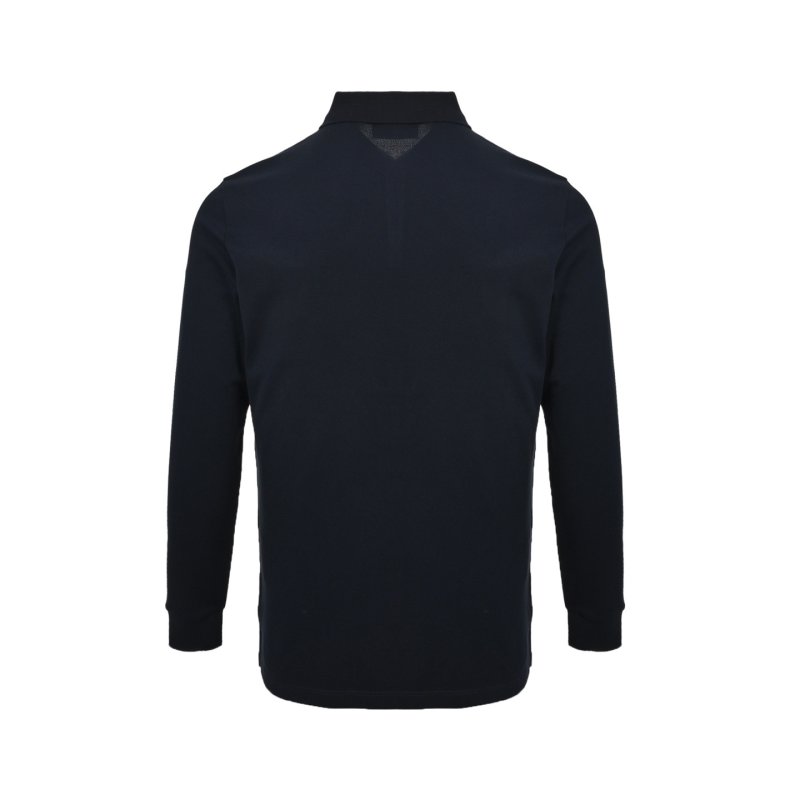 Black Long Sleeve Polo Shirt view
