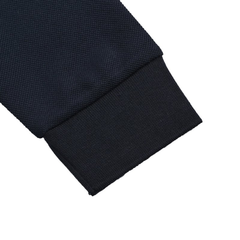 Black Long Sleeve Polo Shirt view