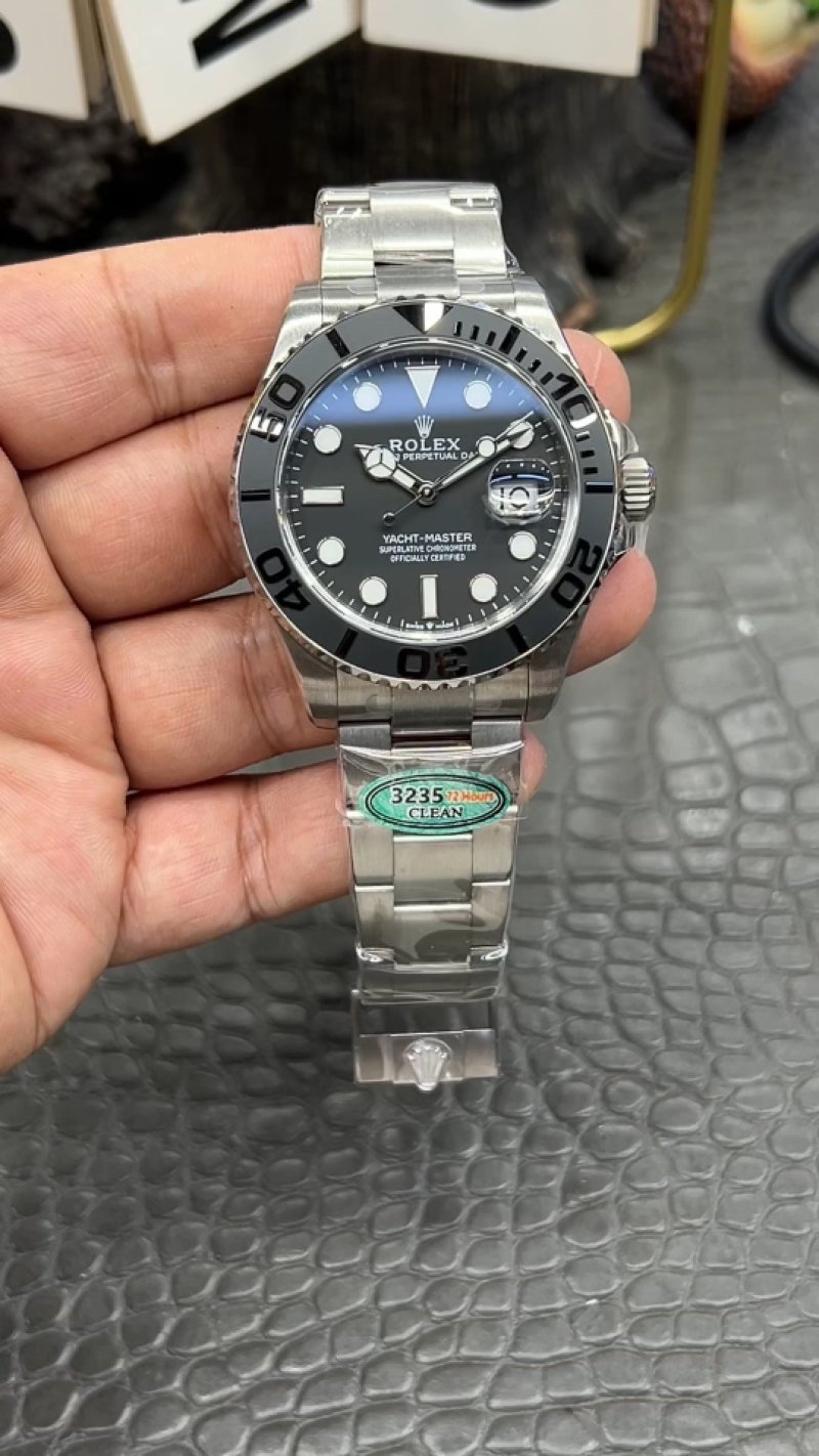Rolex Yacht-Master 42mm Black Dial Titanium Watch
