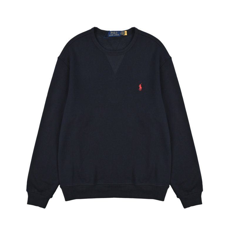 Polo Ralph Lauren Navy Crewneck Sweatshirt Red Pony view