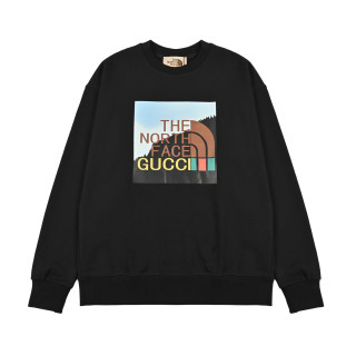 The North Face Forest Print Crewneck Sweatshirt Black view 3