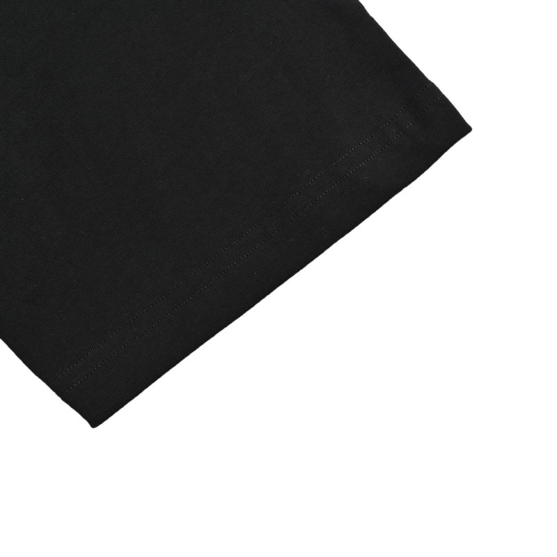 Essentials Black Graphic Print Short Sleeve T-Shirt view